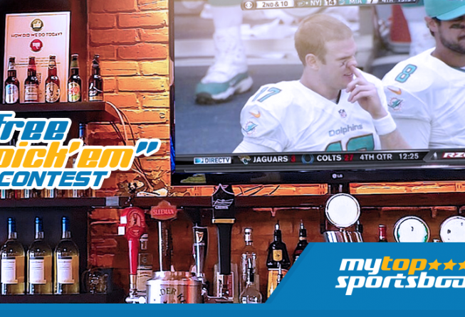 NFL Week 16 FREE Pick'em Contest! NFL Week 16 FREE Pick'em Contest!