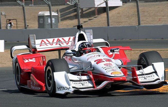 Simon Pagenaud with Penske in 2015