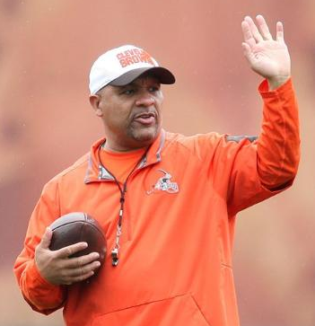 NFL Draft: Winners, Losers, and Rookie Odds Hue Jackson at Browns mini camp
