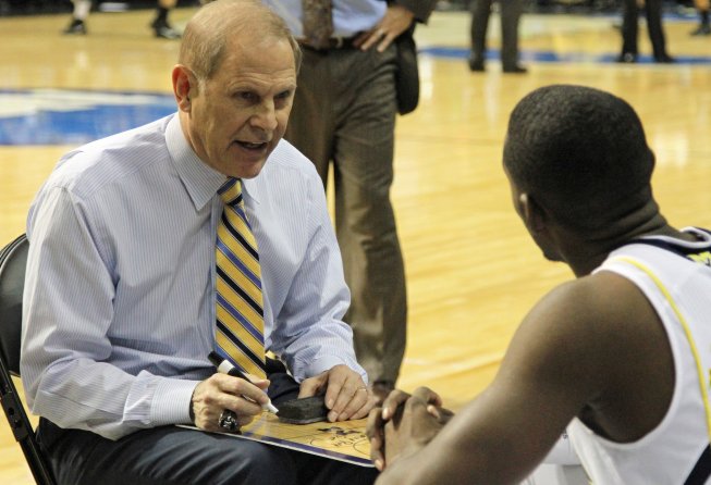 John Beilein coaching Michigan