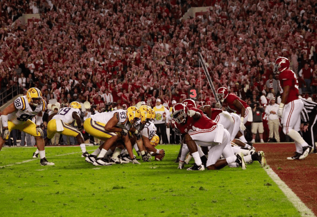 Alabama vs LSU