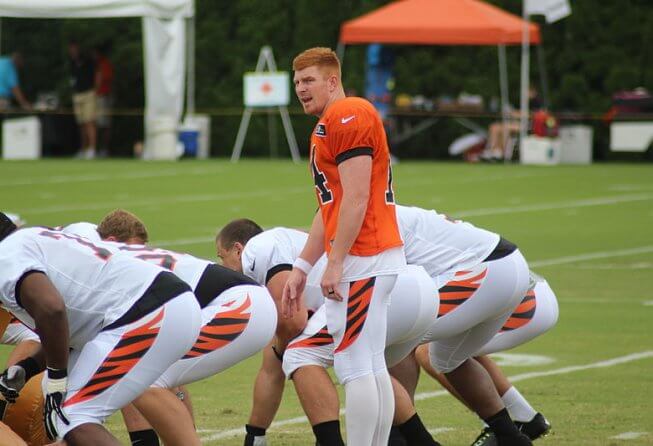 Week 1 NFL Takeaways: 2017 Edition Andy Dalton in Training Camp