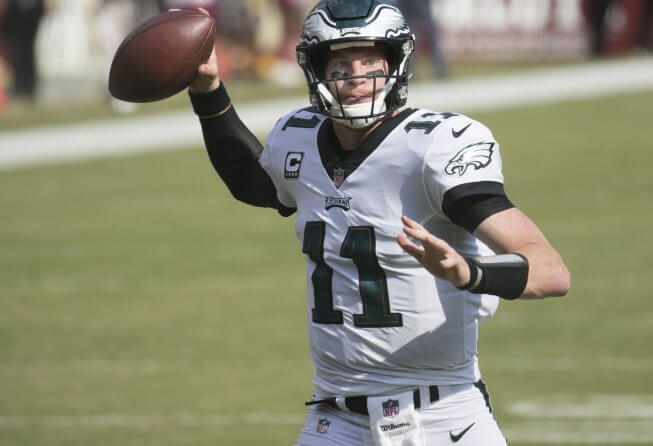 Eagles QB Carson Wentz