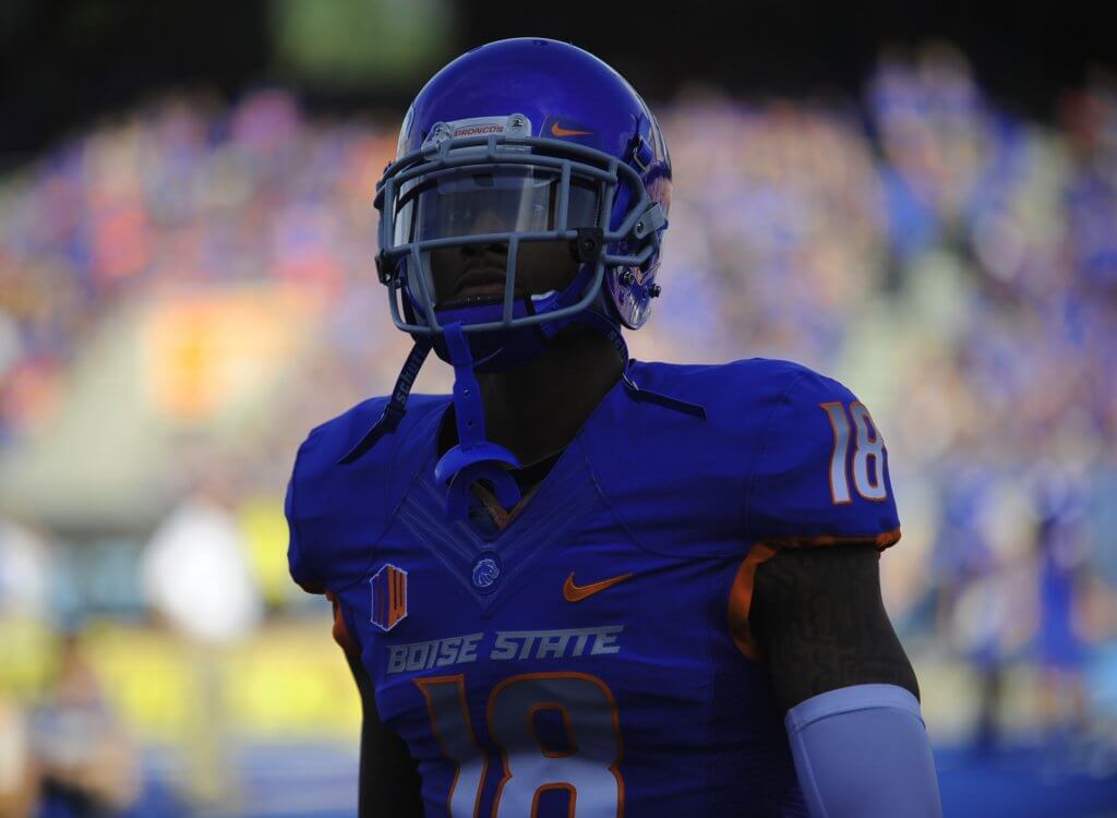 Aaron Burks, a former Boise State Bronco WR