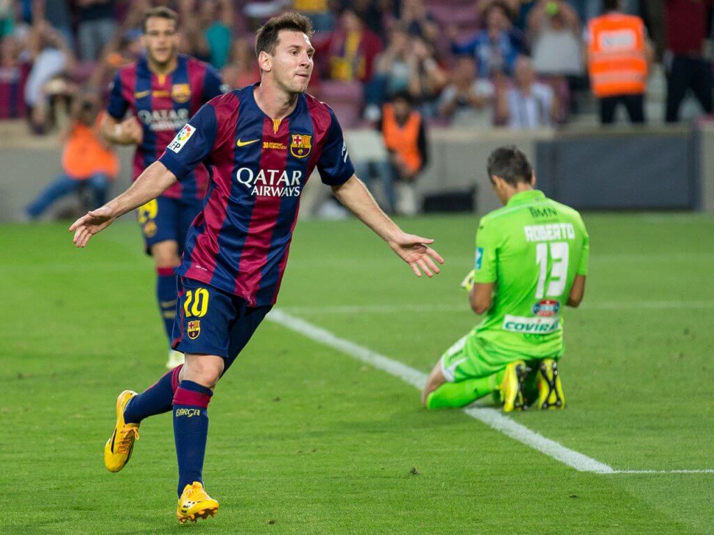 Leo Messi, pre-beard