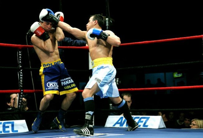 Boxing at the Palacio Peñarol