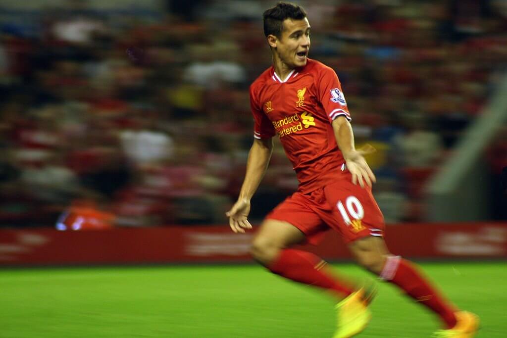 Liverpool's Phillipe Coutinho