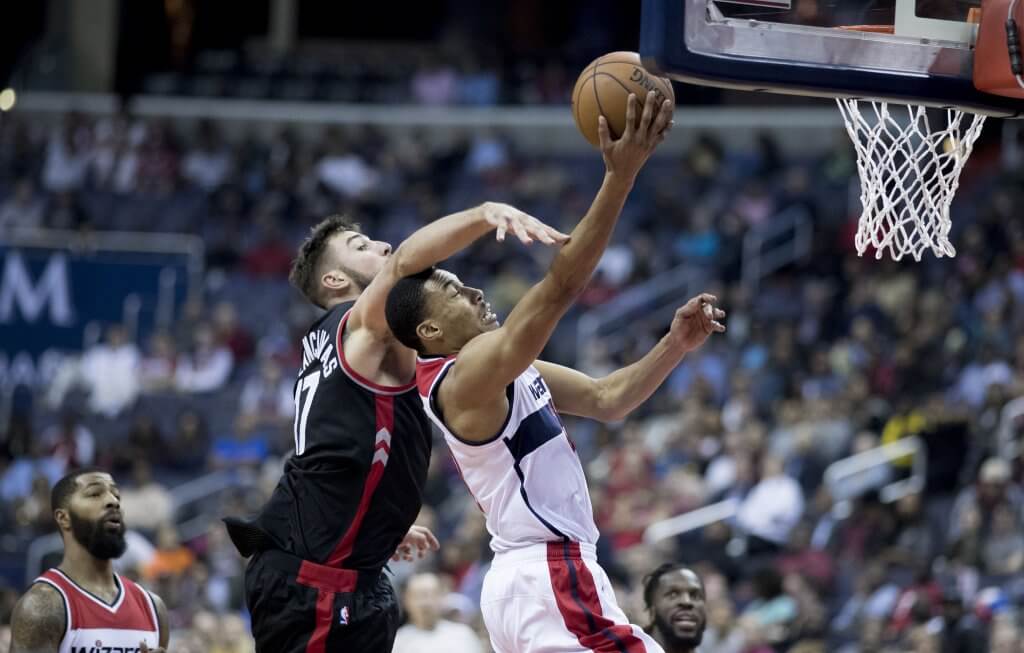 Jonas Valanciunas and Otto Porter