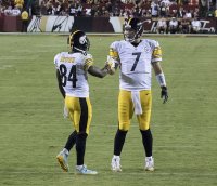 Steelers WR Antonio Brown and QB Ben Roethlisberger