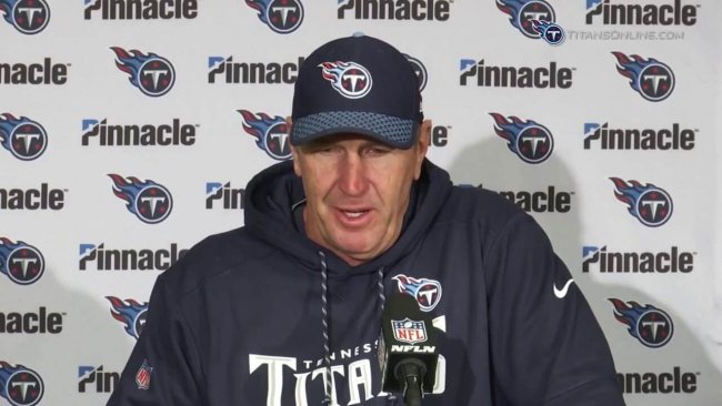 Mike Mularkey, head coach of the Tennessee Titans