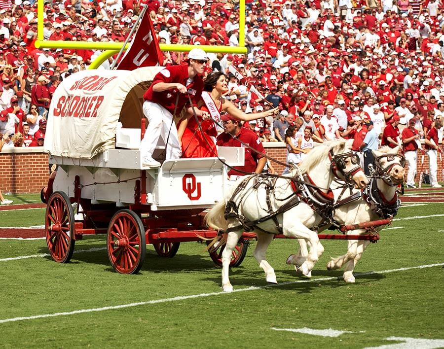 Oklahoma Sooner Wagon