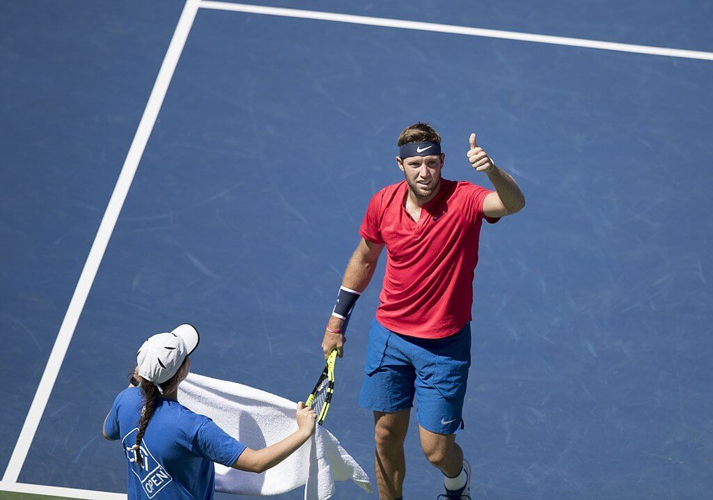 Jack Sock at the Citi Open in 2017
