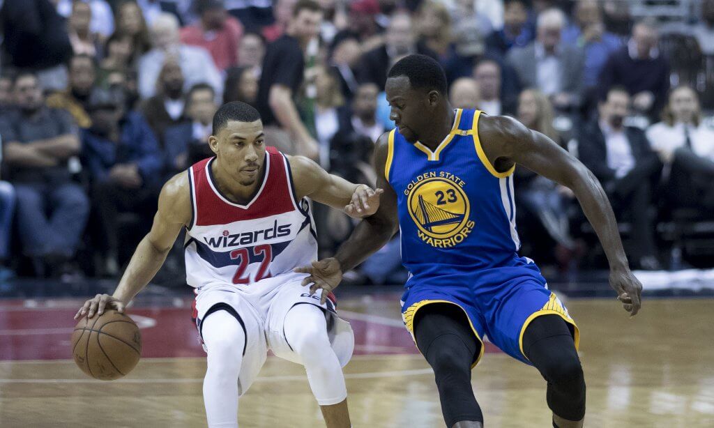 Otto Porter Jr. and Draymond Green