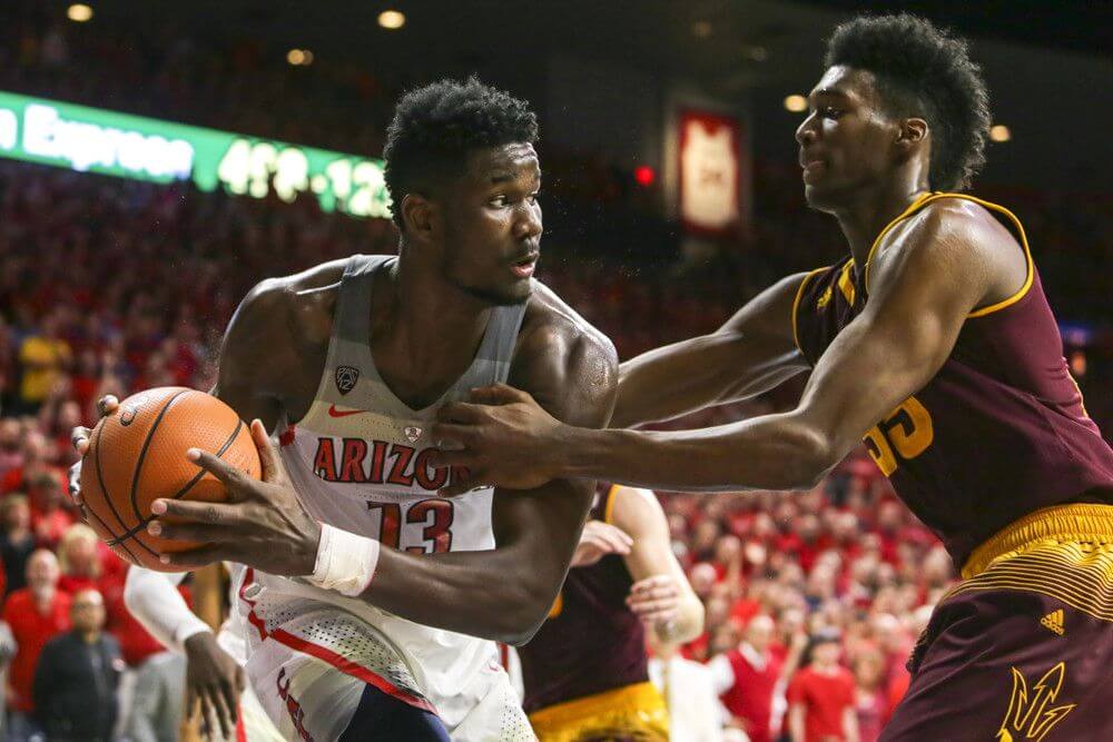Arizona center Deandre Ayton