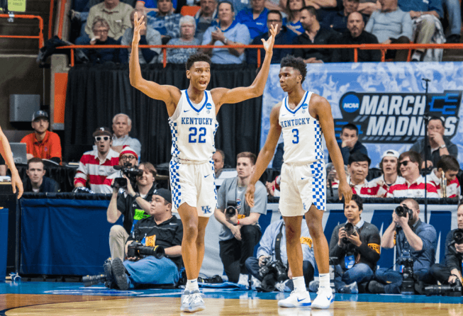 Kentuck's Shai Gilgeous-Alexander and Hamidou Diallo