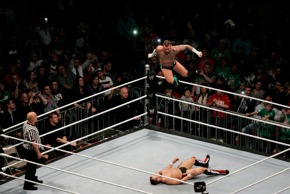 CM Punk works his magic at the WWE with Daniel Bryan.