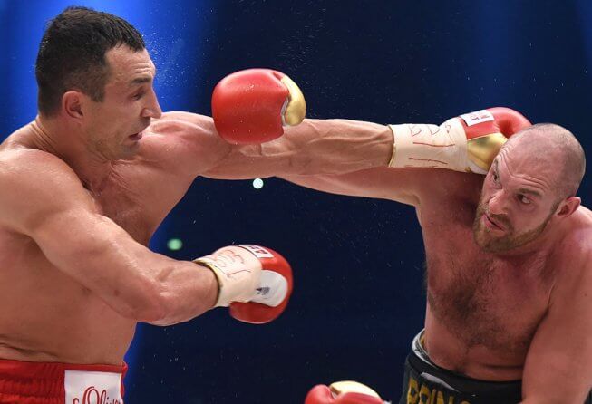 Tyson Fury putting an end to the Klitschko Era.