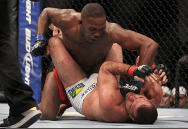 Jon Jones mauls Mauricio Rua at UFC 148