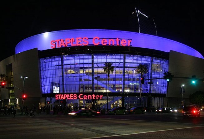 Staples Center in Los Angeles