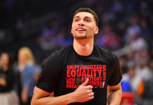 Chicago Bulls guard Zach LaVine