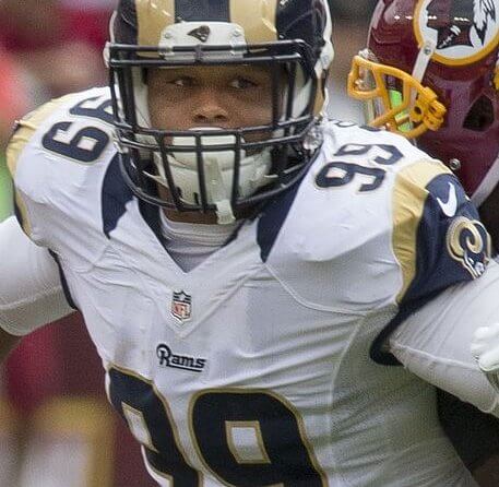 LA Rams sack machine Aaron Donald