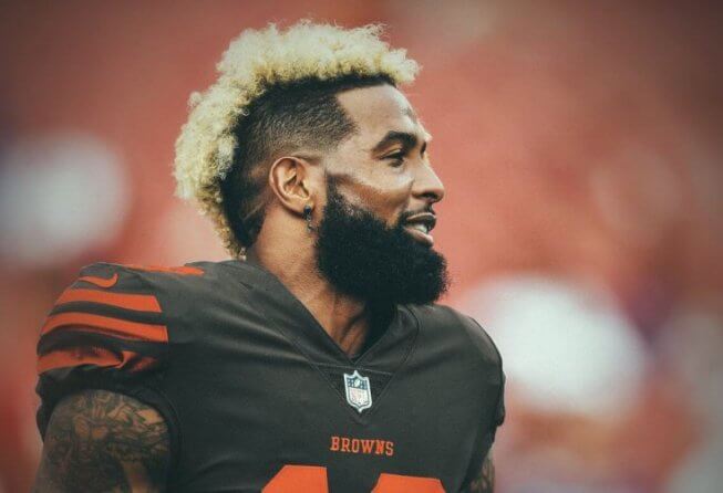 NFL Post-Free Agency Super Bowl 54 Odds: Who's Rising and Falling? Odell Beckham Jr in a Cleveland Browns uniform.