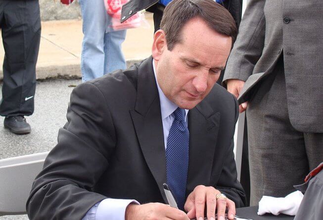 Updated March Madness Odds After Selection Sunday Mike Krzyzewski