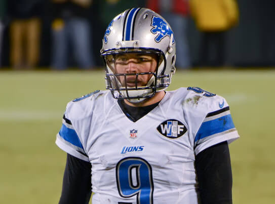 Detroit Lions QB Matt Stafford