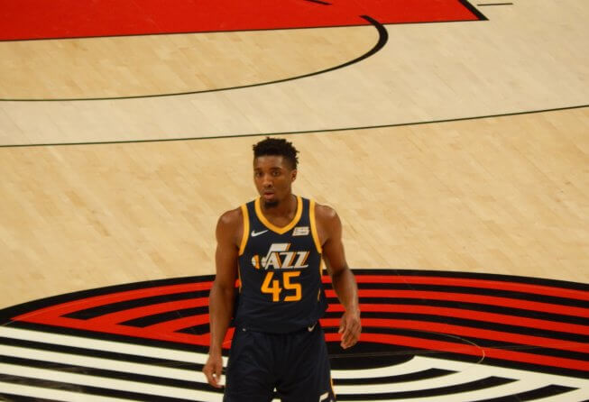 Utah's Donovan Mitchell