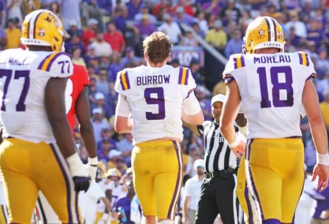 LSU QB Joe Burrow