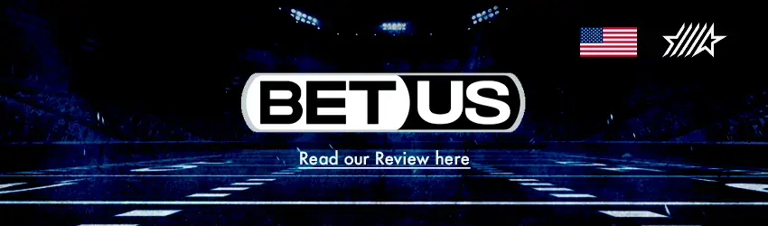 An image of the BetUs logo in a intense blue banner