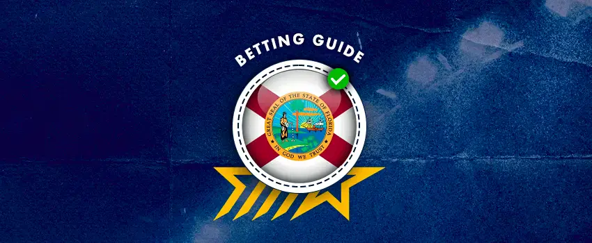 Betting guide banner featuring Florida state flag icon