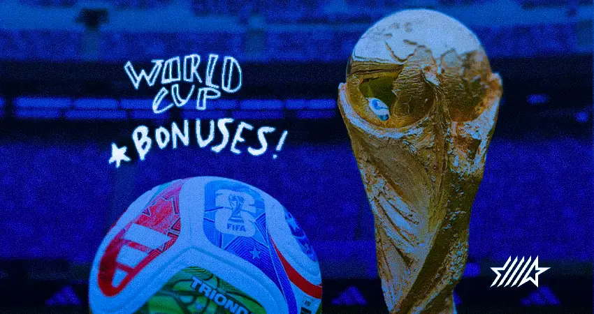 Image of the best World Cup 2026 sportsbooks bonuses