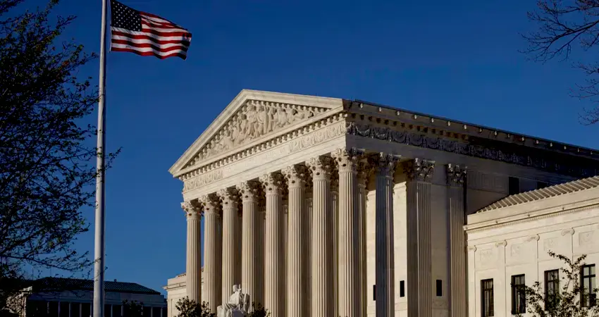 US Court building in united States