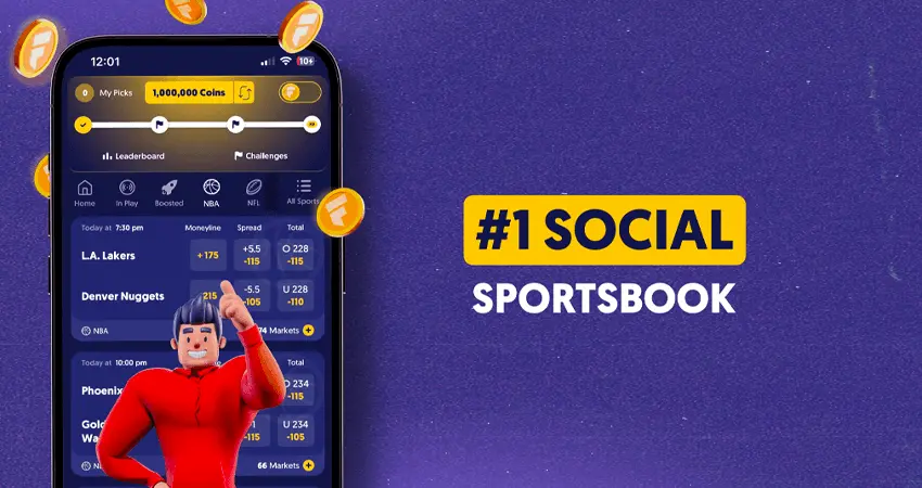 fliff Social sportsbook mobile interface image (1)