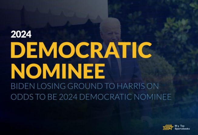 Biden Losing Ground to Harris on Odds to be 2024 Democratic Nominee Biden Losing Ground to Harris on Odds to be 2024 Democratic Nominee