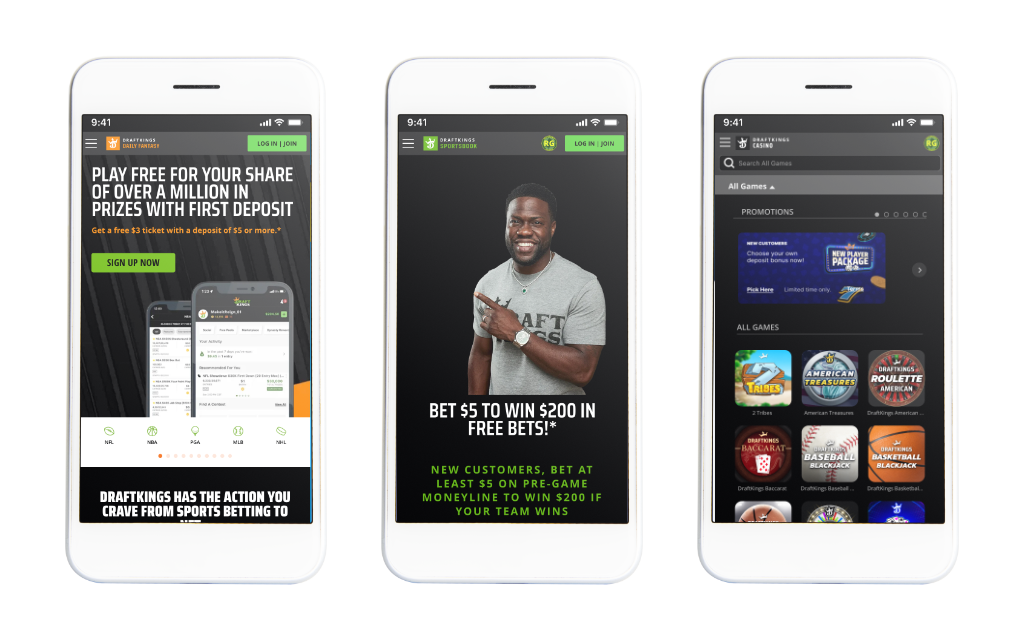 DraftKings Mobile Betting