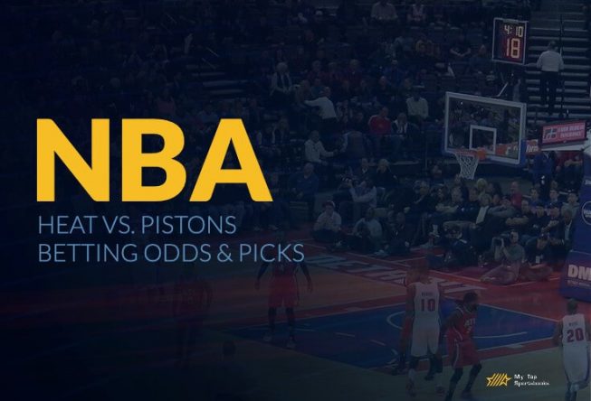 nba heat vs pistons betting odds and picks