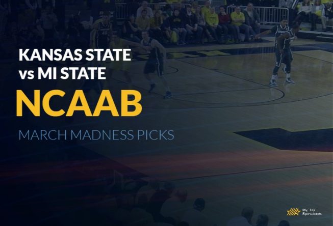 MI State favored to beat No.3 seeds Kansas State March Madness 2023 Picks Kansas vs MI State