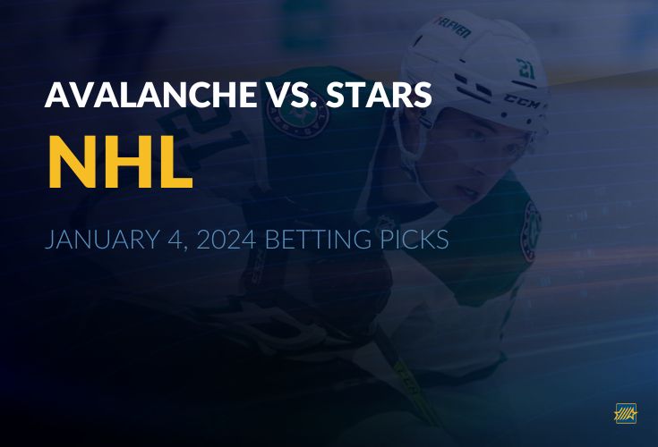 Stars vs. Avalanche 01042024 MyTopSportsbooks