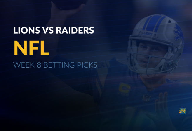 lions vs raiders week 8 picks