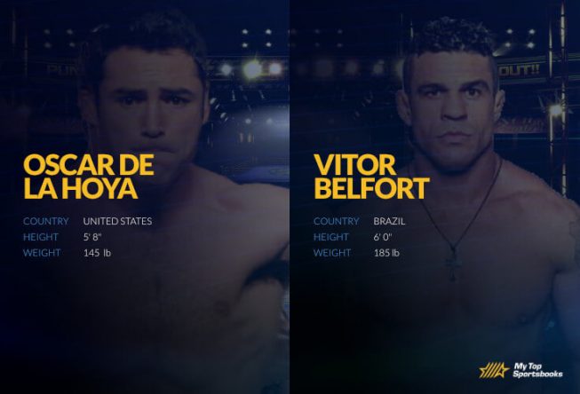Oscar De La Hoya vs. Vitor Belfort Betting Odds & Picks