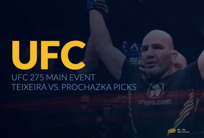 UFC 275 Main Event Picks: Glover Teixeira vs. Jiri Prochazka UFC 275 Main Event Picks