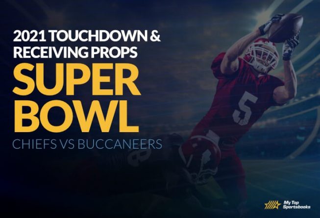 super bowl touchdown and receiving props